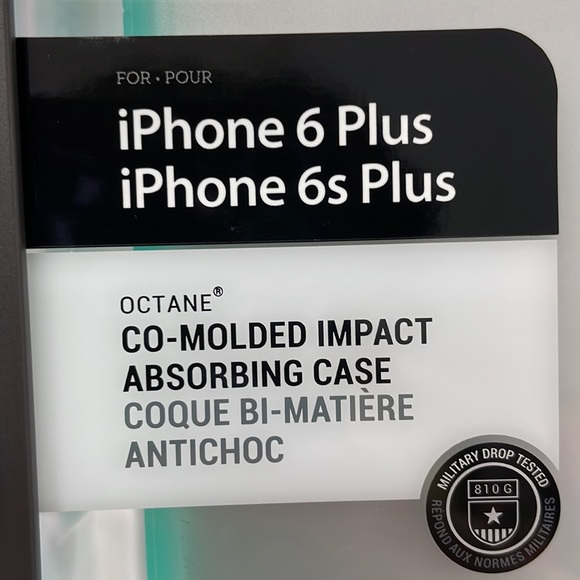 NEW iPhone 6 Plus, 6S Plus INCIPIO OCTANE Impact Absorbing Clear Case - Picture 3 of 9